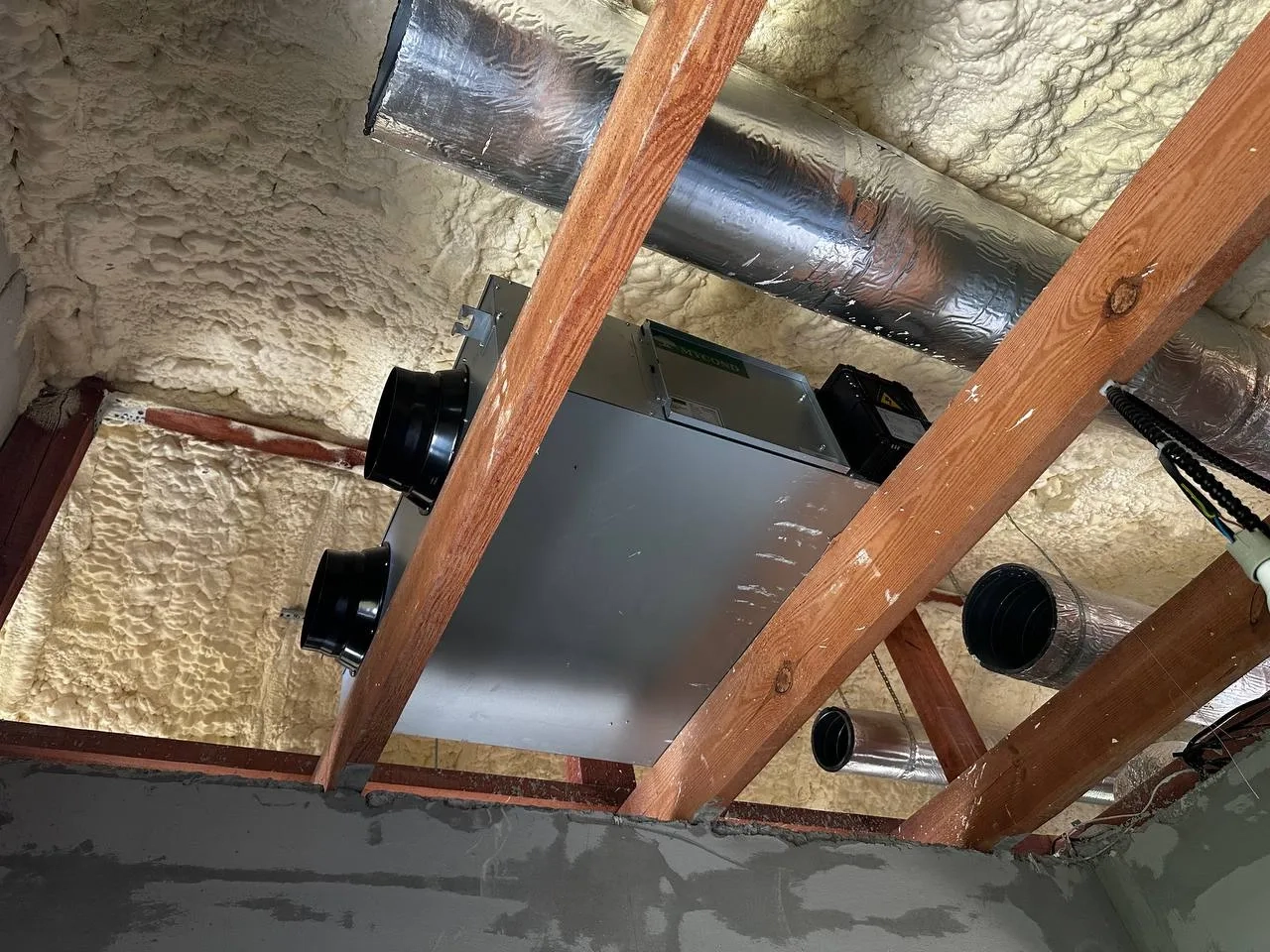 Производственный цех с вентиляционными установками Mycond Energy Recovery MVS DW