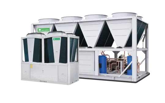 Спиральный чиллер с воздушным охлаждением серии YHE - MCU-500YHE